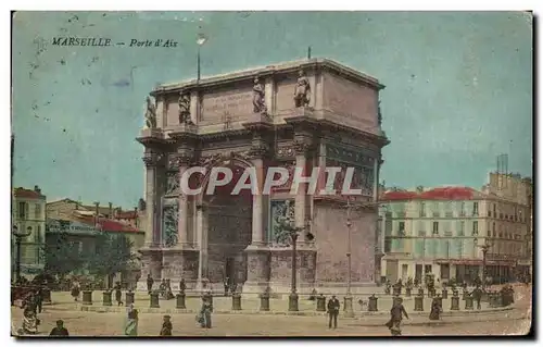 Cartes postales Marseille Porte D&#39Aix