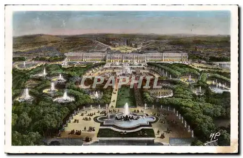 Cartes postales Versailles Vue Generale Du Parc Et Du Palais