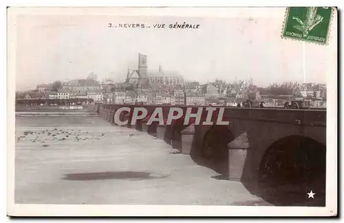 Cartes postales Nevers Vue Generale