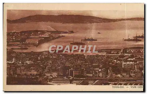 Cartes postales Toulon Vue generale