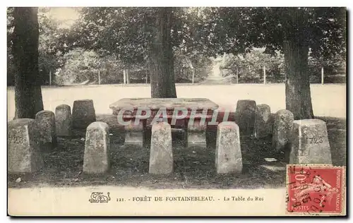 Cartes postales Foret De Fontainebleau La Table du Roi