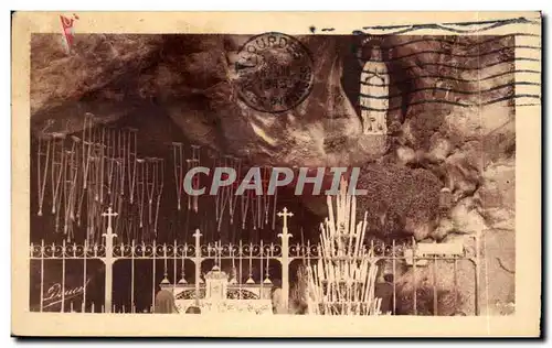 Cartes postales Lourdes La Grotte Miraculeuse