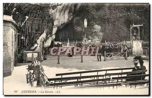 Cartes postales Lourdes La Grotte