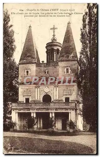 Cartes postales Chapelle du Chateau d&#39Anet