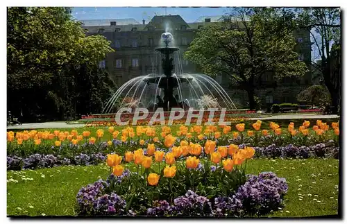 Ansichtskarte AK Geneve La Fontaine Du Jardin Anglais