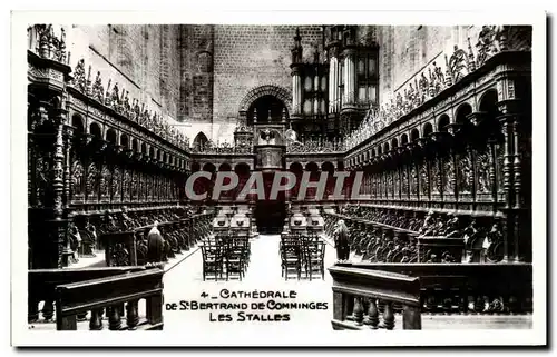 Cartes postales Cathedrale De St Bertrand De Comminges Stalles