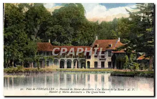 Cartes postales Pare De Versailles Hameau De Marie Antoinette La Maison De La Reine