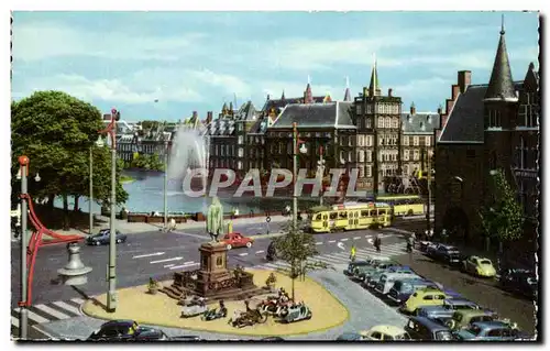 Cartes postales Den Haag Hofvijve met parlemont