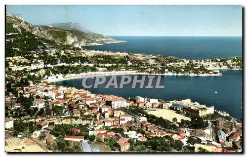 Cartes postales Cote D&#39Azur Villefranche Sur Mer Vue generale Le Terrain de La rade et au