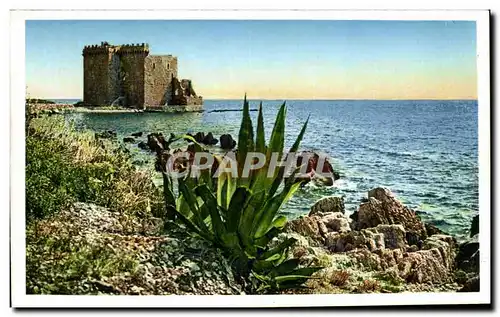 Cartes postales Ile Saint Honorat Monastere fortifie