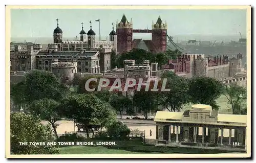 Cartes postales The Tower And Tower Bridge London