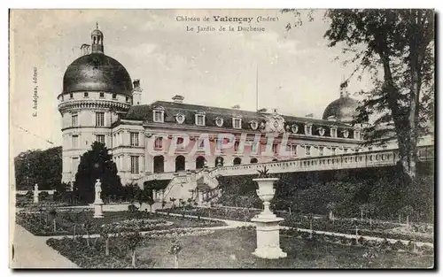 Cartes postales Chateau de Valencay Le Jardin de la Duchesse