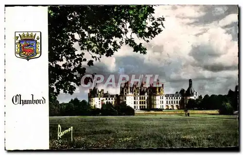 Cartes postales Les Chateaux De La Loire Chambord