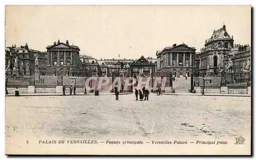 Ansichtskarte AK Palais De Versailles Facade Principale