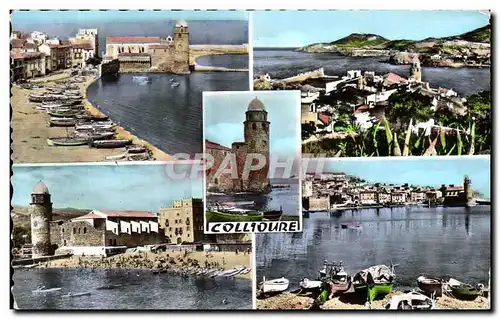 Cartes postales Collioure En Parcourant La Cote Vermeille