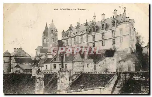 Cartes postales Loches Le Chateau