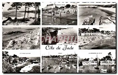 Cartes postales Cote De Jade Souvenir Prefailles La Benerie en REtz Pornic Tharon Ste Marie sur mer St Brevin le