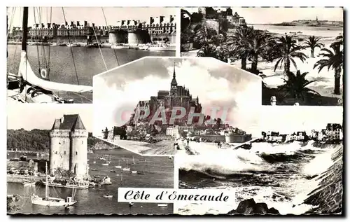 Cartes postales moderne Mont Saint Michel Saint Malo