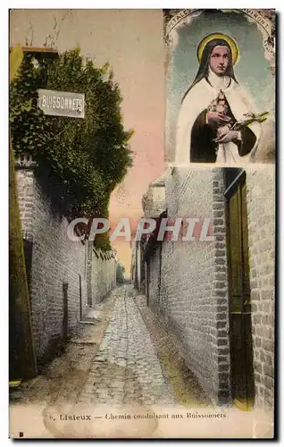 Cartes postales Lisieux Chemin Conduisant aux Buissonnets