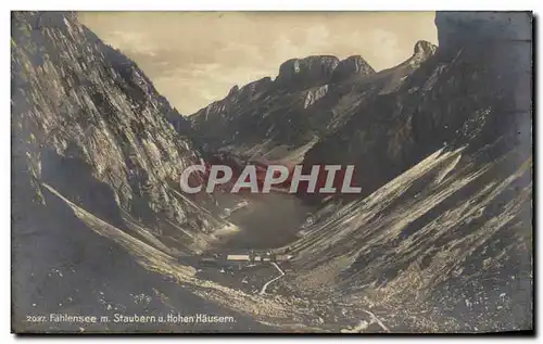 Cartes postales Fahlense m Staubern u Hohen Hausern Suisse