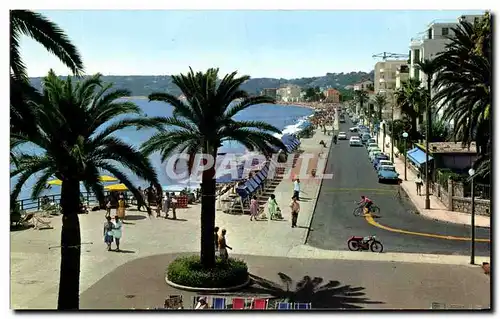 Moderne Karte Menton La Promenade