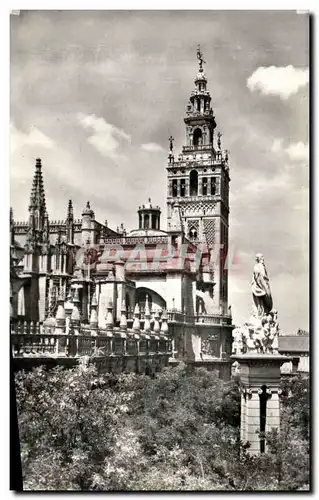 Ansichtskarte AK Sevilla Catedral Vista Parcial