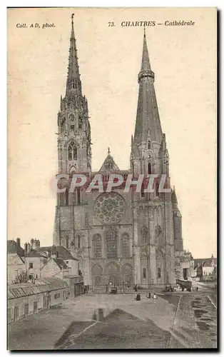 Cartes postales Chartres Cathedrale