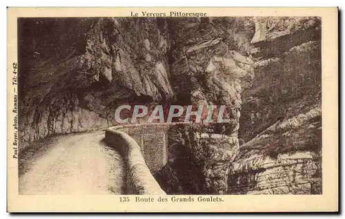 Cartes postales Le Vecors Pittoresque Route des Grands Goulets