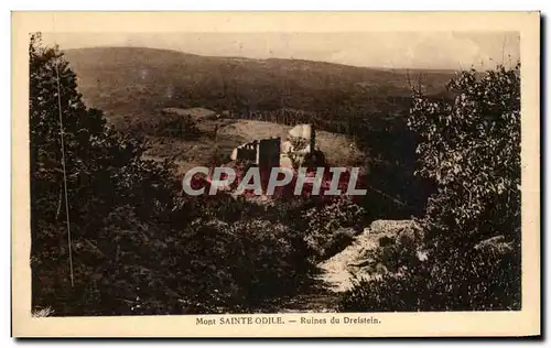 Cartes postales Mont Sainte Odile Ruines du Dreistein