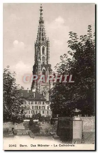 Cartes postales Bern Das Munster La Cathedrale