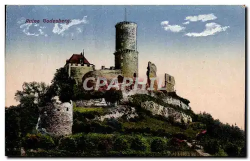 Cartes postales Ruine Godesberg