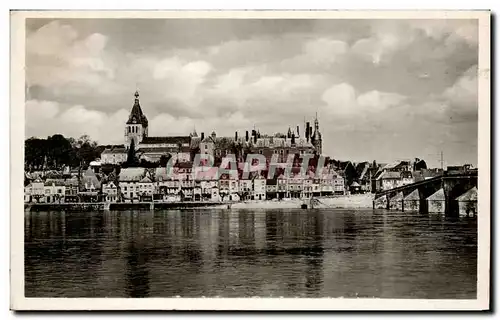 Cartes postales Gien Les Bords de la Loire Vue Generale