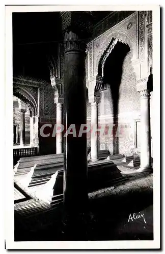 Cartes postales Marrakech Les Tombeaux Saadiens Salle des douze colonnes Maroc