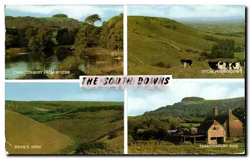 Cartes postales The South Downs Chanctonbury Ditchling Devil&#39s dyke