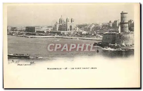 Cartes postales Marseille Le Fort Saint Jean