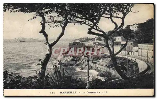 Cartes postales Marseille La Corniche