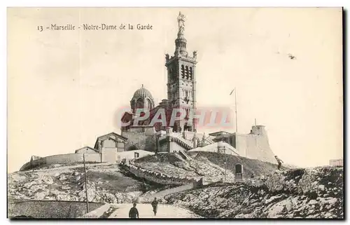 Cartes postales Marseille Notre Dame de la Garde