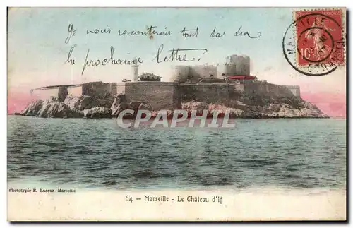 Cartes postales Marseille Le Chateau d&#39If