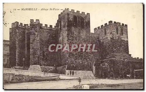 Cartes postales Marseille Abbaye St Victor