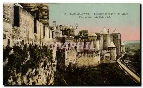 Cartes postales Carcassonne Ensemble De La Porte De l&#39Aude