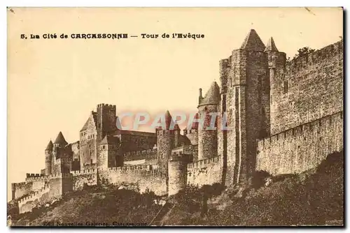 Cartes postales La Cite Carcassonne Tour De l&#39Eveque