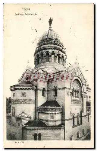 Cartes postales Tours Basilique Saint Martin