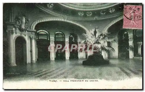 Cartes postales Vichy Hall Promenoir du Casino