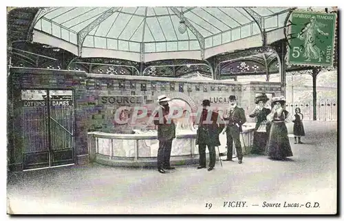 Cartes postales Vichy Source Lucas