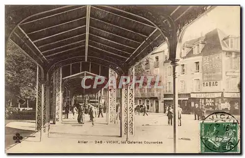 Cartes postales Vichy Les Galeries Couvertes