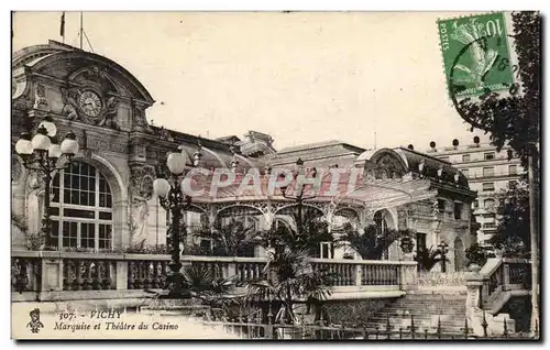 Ansichtskarte AK Vichy Marquise et Theatre du Casino