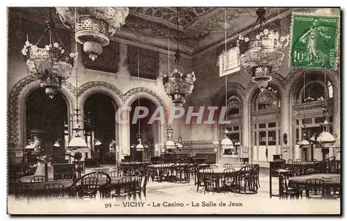 Ansichtskarte AK Vichy Le Casino La Salle de Jeux