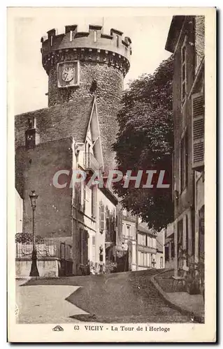 Cartes postales Vichy La Tour de l&#39Horloge