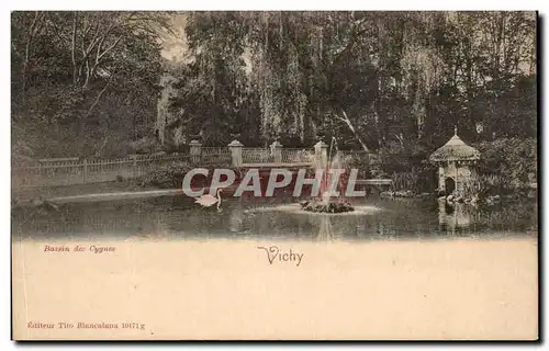 Cartes postales Vichy Bassin des Cygnes