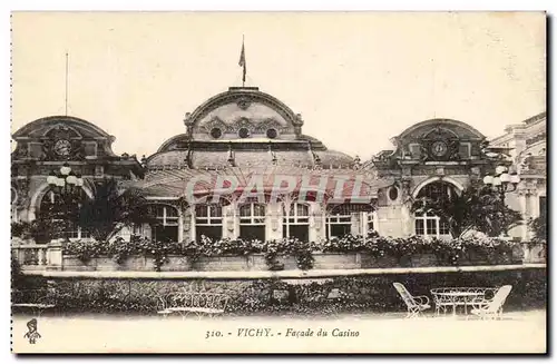 Cartes postales Vichy Facade du Casino